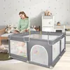 XMTECH ohrádka pro miminka 127×127×68cm, ohrádka pro Náhled obrázku produktu 10