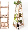 ECODECO Scaffale a gradini con aiuola rialzata, scala per Anteprima dell’immagine prodotto 1