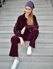 RAIKOU Damen Baumwolle Schlafanzug 44/46 Velours Produktbild-Vorschau 3