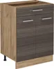 Küchenunterschrank Vicco R-Line Edelgrau 60 cm mit Produktbild-Vorschau 1