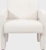HOMLA Křeslo PELLE béžové 68x69x75 cm Náhled obrázku produktu 3
