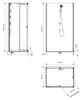Doccia completa MARWELL Doccia completa White Dream 80 x Anteprima dell’immagine prodotto 9