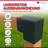 GeZu Impex Pfostenecke 2 Balken L-Form 121 x 121 mm Produktbild-Vorschau 7