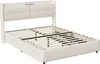 UnboxG Letto imbottito matrimoniale 160x200 con letto USB e Anteprima dell’immagine prodotto 8