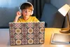 MuchoWow® Laptop Aufkleber Sticker Cover Vektor - Fliese - Produktbild-Vorschau 3