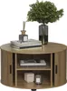 Konferenční stůl Vicco Selva Dub 80 x 80 cm s posuvnými Náhled obrázku produktu 6