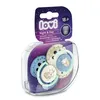 LOVI Smoczek silikonowy dynamiczny Night&Day Boy 18 m+ 2 Podgląd zdjęcia produktu 4
