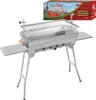 Mangal Ideal mit 9er Drehspieß Edelstahlmotor und 10 Spieße Produktbild-Vorschau 3