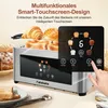 FATABETA 4-Scheiben Toaster Edelstahl XXL, 1400 W Produktbild-Vorschau 2