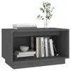 TV-Schrank Grau 60x35x35 cm Massivholz Kiefer Produktbild-Vorschau 5