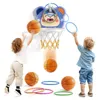 TEMI Indoor Mini Basketballkorb, 2-in-1, mit Bällen & Produktbild-Vorschau 1