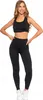 Damen Leggings Sportlich Hohe Taille Blickdicht Gerippt Produktbild-Vorschau 7
