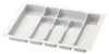 Sossai Besteckeinsatz Divio für Schubladen 60cm | 53 x 43 Produktbild-Vorschau 1