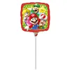 Foliový balónek na tyčce - kulatý - Super Mario Produktbild-Vorschau 1