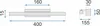 tooLight Wandlampe Gold 40cm APP833-1W Produktbild-Vorschau 7