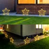 Salcar 3 Stück Sterne LED Gartenstecker Weihnachten Produktbild-Vorschau 2