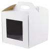 KAPAK, boîte de transport pour gâteaux, blanche, 26x26x25 Voir les images du produit 1
