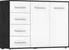 Schwebetürenschrank Kleiderschrank Schrank zweitürig 204 cm Produktbild-Vorschau 4
