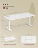 VASAGLE Höhenverstellbarer Schreibtisch, 180 cm, Produktbild-Vorschau 7