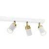 Lampa sufitowa Reno biały mat-złoty połysk 6xGU10x15W metal Podgląd zdjęcia produktu 2