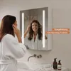 Badezimmer Spiegelschrank mit Beleuchtung Produktbild-Vorschau 5