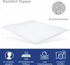Topper 140x200cm Höhe 4cm Kaltschaum Punktelastisch Produktbild-Vorschau 2