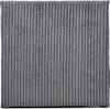 A close-up, top-down view of a gray corduroy seat cushion. Produktbild-Vorschau