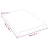 vidaXL Wandregal Dunkelgrau 40x60x(2-4) cm Massivholz Eiche Produktbild-Vorschau 12
