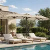 Linder Exclusiv Parasol de jardin 300x150x220 cm Beige Voir les images du produit 2