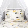 Amilian Baby Bettwäsche 7tlg Set: Nestchen, Produktbild-Vorschau 3
