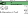 Reyher  Sechskantmuttern DIN 6923 10 M 12 galv. verzinkt Produktbild-Vorschau 1