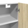 The Living Store nástěnná skříňka Sonoma dub 80x31x60 cm Náhled obrázku produktu 10