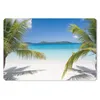 MuchoWow® Mauspad Mousepad Strand - Palmen - Tropisch 27x18 Produktbild-Vorschau 1