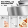 HOMCOM Odpadkový koš se senzorem, 60 l, nerezová ocel, Náhled obrázku produktu 6