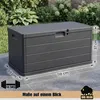 BigDean Auflagenbox Kissenbox Klicksystem 340 Liter Deckel Produktbild-Vorschau 3