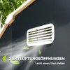 Outsunny Gerätehaus aus Stahl, 2,7 m² Geräteschuppen mit Produktbild-Vorschau 7