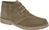 A single khaki suede desert boot is shown against a white background. Voir les images du produit