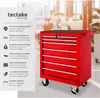 Servante d'atelier 7 tiroirs - rouge Voir les images du produit 2