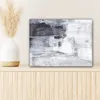 MuchoWow® - Leinwandbilder - Kunst - Farbe - Weiß - Schwarz Produktbild-Vorschau 6