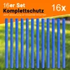 16x Trampolin Stangenschutz Schaumstoff 92 cm – PE Polster Produktbild-Vorschau 7