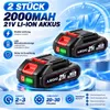 Accu Lijmpistool 21V 200W, 2×2000mAh Accu's, Max. 180°C, Productafbeelding-voorbeeld 8