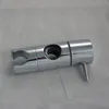 A chrome-plated shower head holder on a light gray background. Produktbild-Vorschau