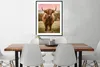 MuchoWow® Gerahmtes Poster Schottischer Highlander - Kuh - Produktbild-Vorschau 3