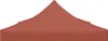 A studio shot of a terracotta red party tent roof against a white background. Náhľad obrázku produktu