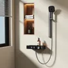 EMKE Sistema doccia con termostatico split antracite opaco Anteprima dell’immagine prodotto 1