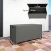 Rattan Auflagenbox 650L wetterfest UV-beständig Kissenbox Produktbild-Vorschau 3