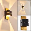 Reppia »Reppia« Wandlampe aus Metall in Schwarz/Gold mit Produktbild-Vorschau 1