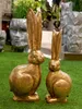 Gilde Figur, králík, "Králík", magnézium, zlatá barva, Náhled obrázku produktu 1