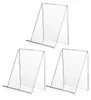 Acryl-Buchständer, 3 Stück, transparente Buchständer, Produktbild-Vorschau 1