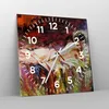 Wanduhr - Quadrat - Glasuhr - Frau Modell - 30x30cm - Produktbild-Vorschau 4
